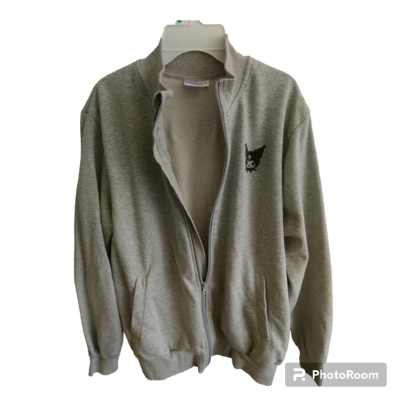 Official Sanrio Kuromi full Zip Up Jacket Unisex - Picture 4 of 5